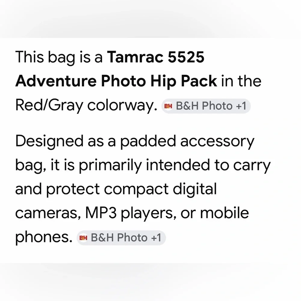 Tamrac brand new